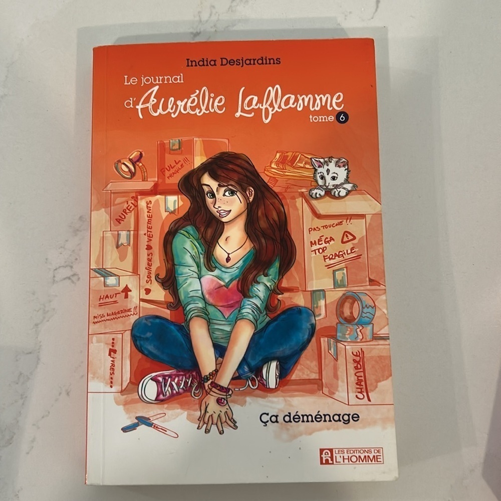 Set of Three Aurélie Laflamme Books Teenage Girls French Livres Français - Picture 2 of 4